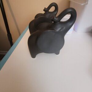 Set of 2 Elefaphants Home Decor Firures